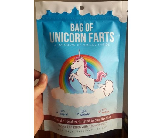 Bag of Unicorn Farts Elephant Gag Gift